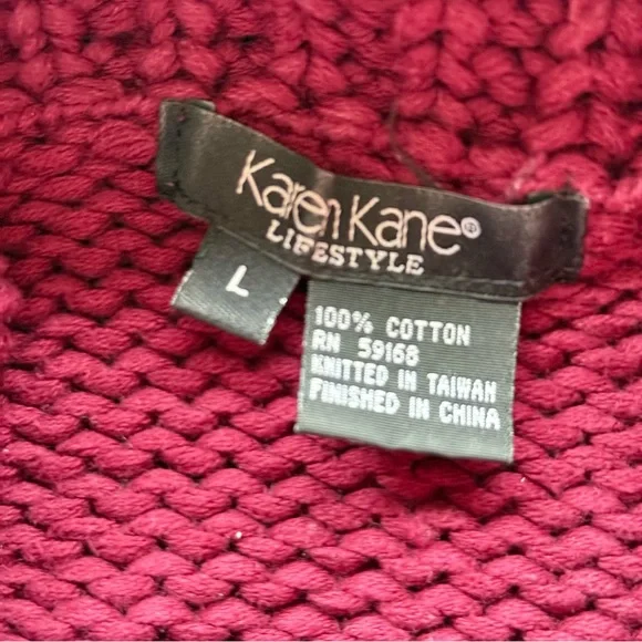 Karen Kane Burgandy Maxi Pencil Skirt (M) With Matching Sleeveless Top (L) - Picture 9 of 13